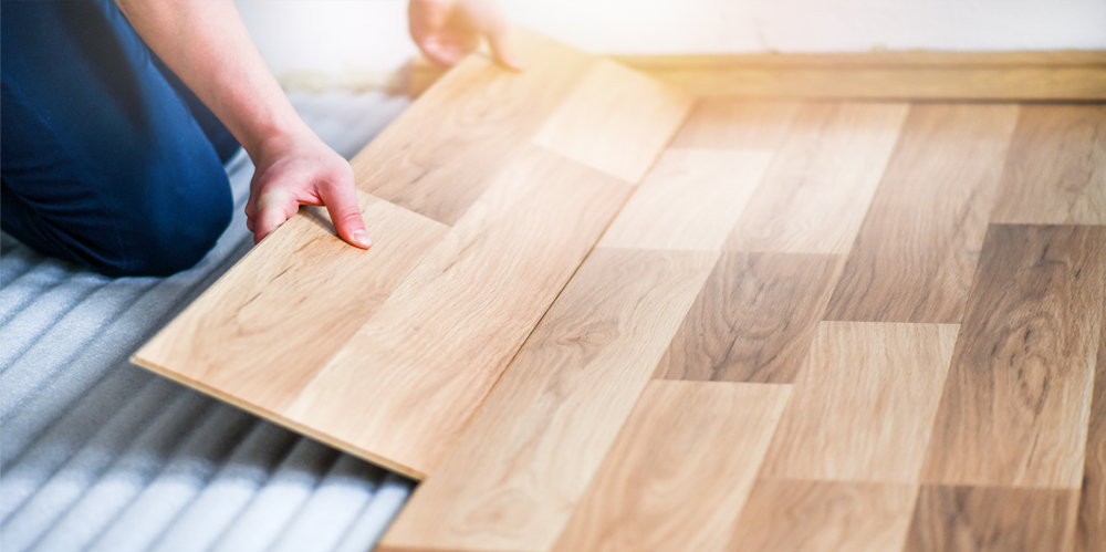 Installing Laminate Floors is easy